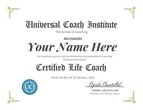 free online coaching certificate programs.